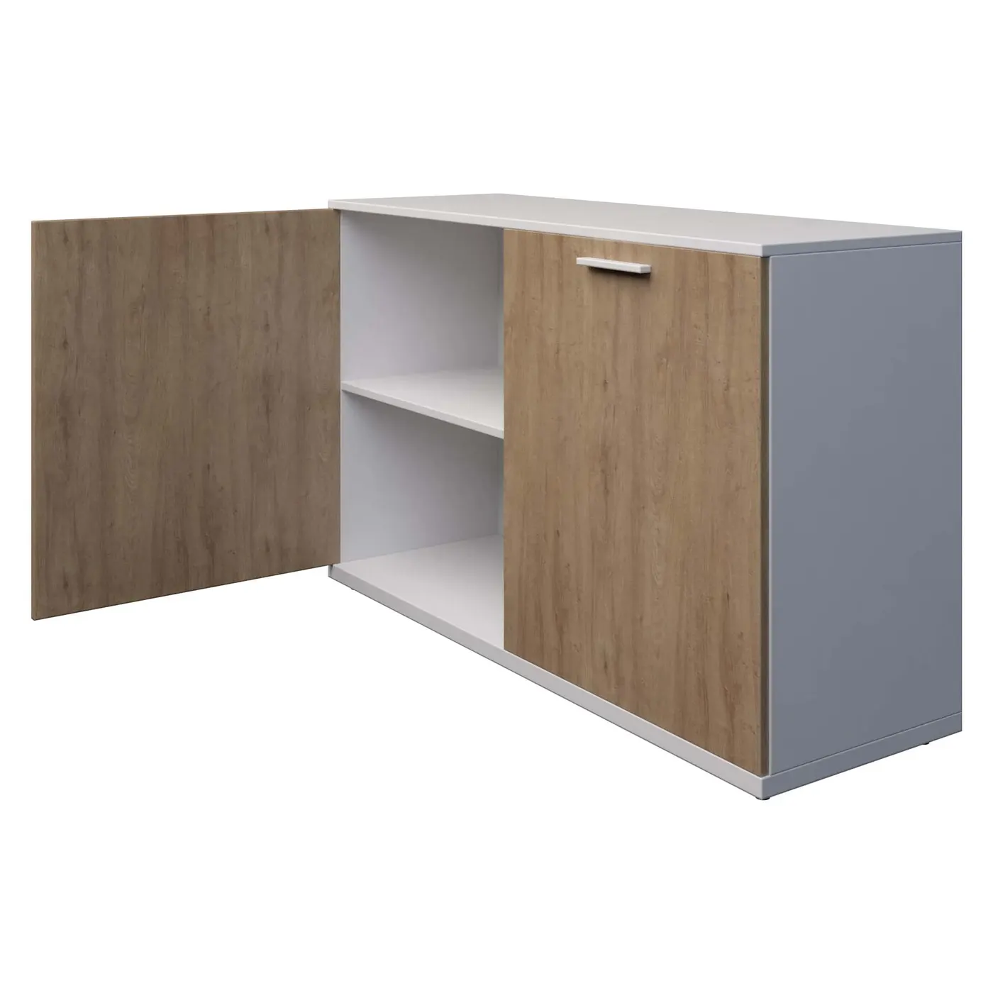 Mueble CREDENZA C2 PUERTAS Y ENTREPAÑOS 1.20 — foto 1